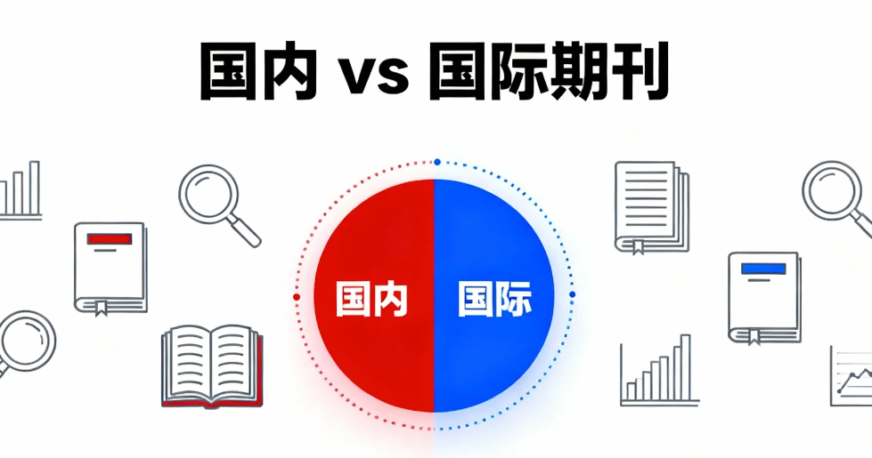 国内 vs 国际期刊全攻略：核心区别 + 场景化选择 + 高