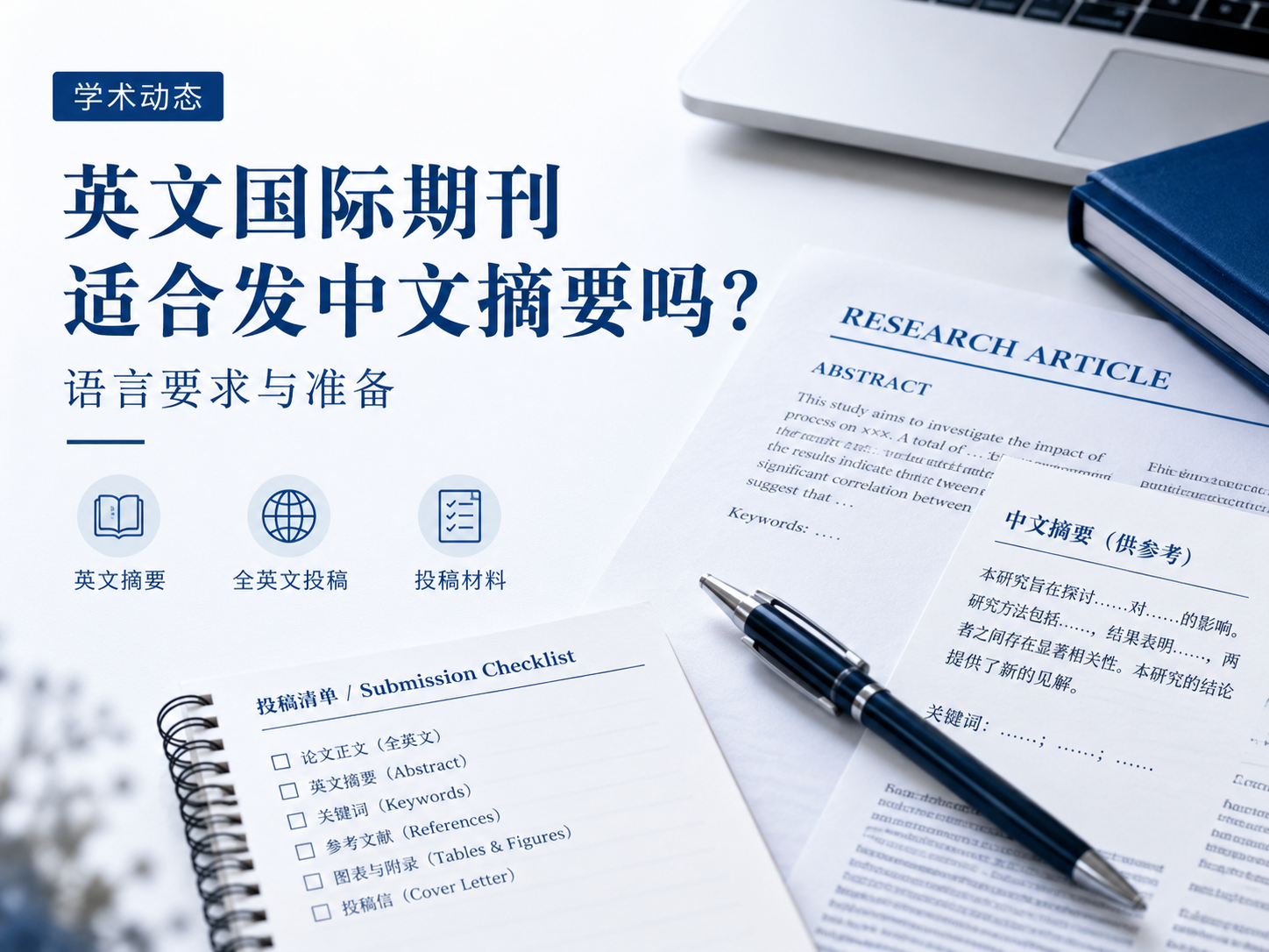 英文国际期刊适合发中文摘要吗？语言要求与准备